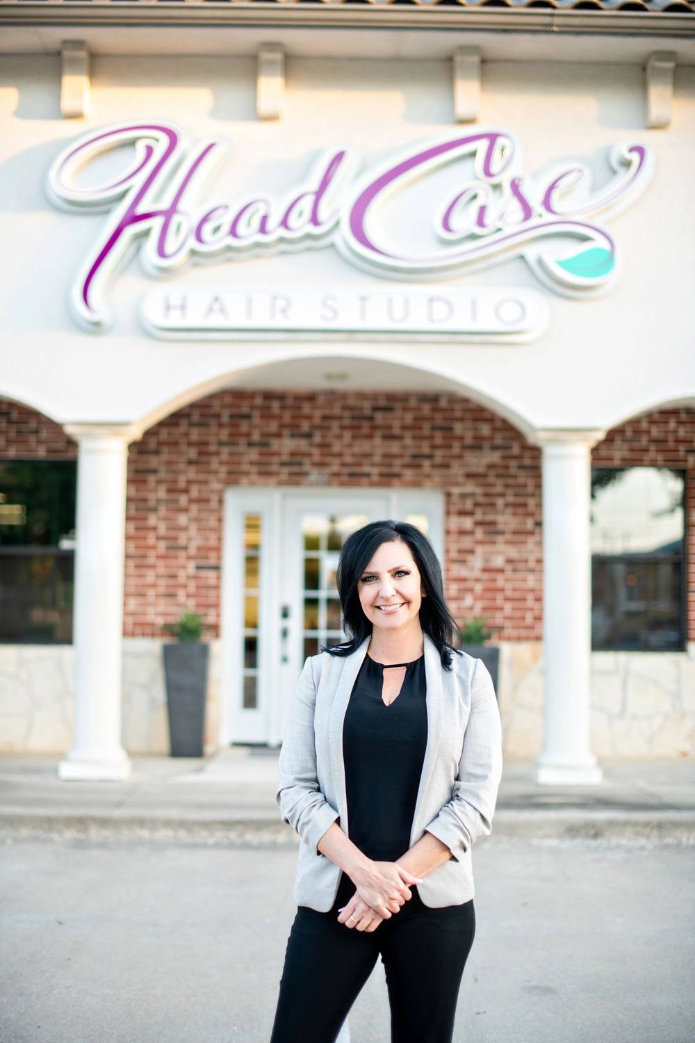 Kelley Swing, founder of Head Case Hair Studio